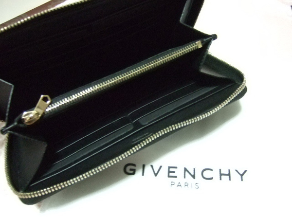 2017新作 ジバンシィスーパーコピー GIVENCHY バンビ長財布 黒